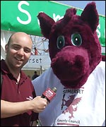 Adam Thomas at the Royal Bath and West Show 2006