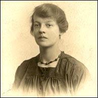 Portrait of Christina Bailey in the early 1900s