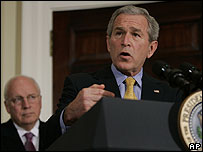 صدر بش اور ڈک چینی