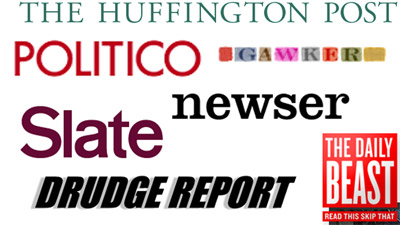 Logos de medios de información en internet