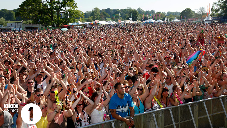 Photos of the Radio 1's Big Weekend audience on Sunday
