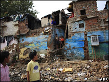 Slum in Delhi