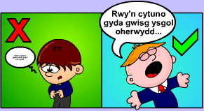 Iaith trafod a dadlau