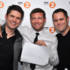 Dermot with the lads from Scouting For Girls, who missed out to Iron Maiden in the Best Live Act category, which was supported by Radio 2.