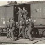 The cattle truck we travelled in.