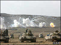 رزمايش سپاه پاسداران - تصوير آرشيوی