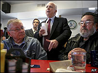 McCain in Iowa in November