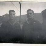 My Grandad is the man on the right ( one of his friends on the left)