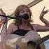 Martha Wainwright in the Hub tent