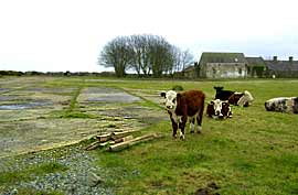 Disused runway at Cranfield Aerodrome
