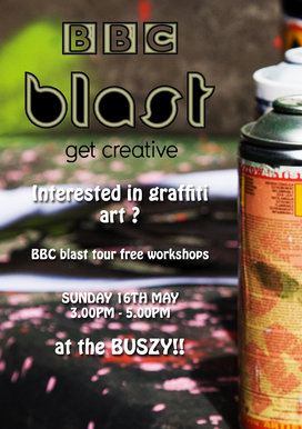 Milton Keynes Graffiti Advert