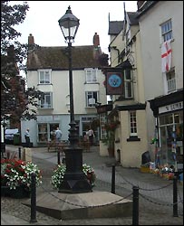 Lamp Post in Victoria Square, Ashbourne
