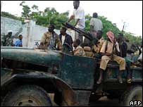 Soldados somalis 