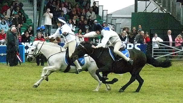 Pony club games at the Royal Highland Show