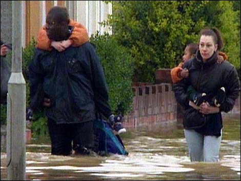 Easter Floods 1998, Northampton