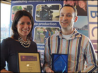 Comedy winner Andy Phelps