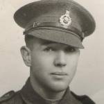 Denis Panter,in uniform. Enlisted 26th August 1941.