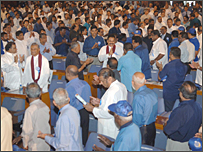 President at the SLFP convention (photo Sudath Silva)