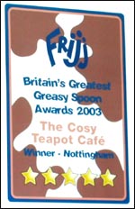 Greasy Spoon Award