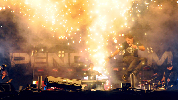 Pendulum on the NME/Radio 1 Stage
