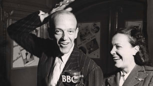 Fred Astaire with his sister Adele Astaire