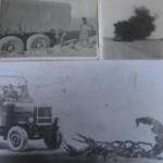 In North Africa George's truck on fire,stuck in the sand and look out for scorpions.