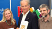 Wales Book of the Year 2010 shortlisted authors: Terri Wiltshire, Nikolai Tolstoy and Philip Gross © John Briggs