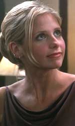 Buffy looks at Riley