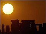 Sunrise over Stonehenge