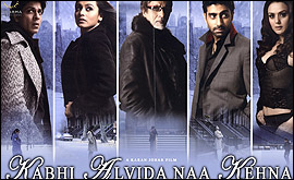Main poster of Kabhi Alvida Naa Kehna
