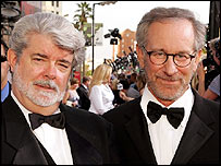  استيون اسپيلبرگ و جورج لوکاس