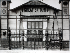 The Gates at the Vienne World Exhibition in Vienna in 1873