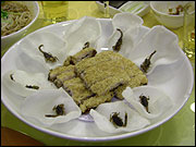 Chinese food (scorpions)