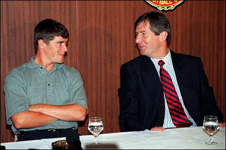Roy Keane and Martin Edwards
