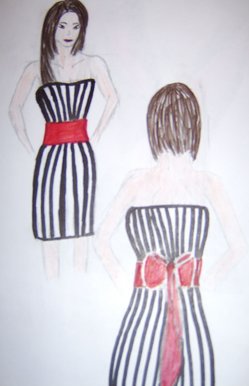 Striped dress