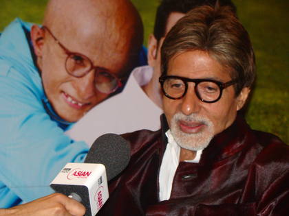 Amitabh Bachchan with Raj & Pablo