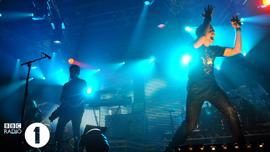Pendulum performing live at Radio 1's Big Weekend 2010