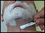 Shane gets a shave