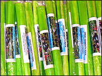 Rock for sale on Great Yarmouth market