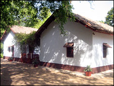 Gandhi's house at Sabarmati ashram