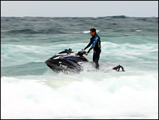 Patrol at Bondi beach