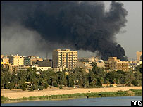 بغداد میں گزشتہ ہفتے ایک بم دھماکے میں ستر افراد ہلاک ہو گئے تھے