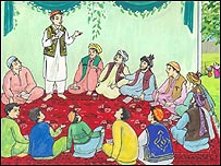 محفل شعر خوانی 