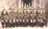 Photograph showing the City of Birmingham police force, 1880s