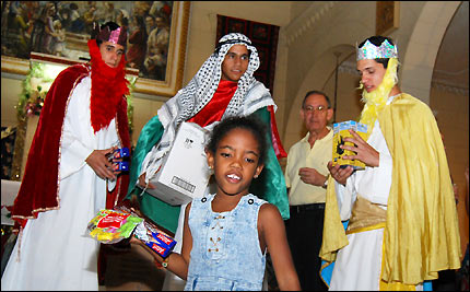 Reyes Magos cubanos (Foto: Raquel Pérez)
