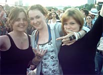 The Girls in the crowd