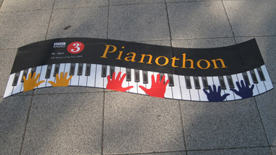 Image from BBC Radio 3 Pianothon, Leeds 2009