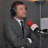 Dermot prepares to broadcast to the nation from Earl's Court, London.