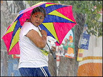 Tedirgin bir Meksikalı 