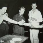 photograph of German prisoners of war at the USA Military Hospital in Warrington